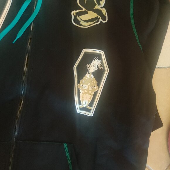 Her Universe Haunted Mansion glow in the dark  sweatshirt size 2x New UNISEX - Picture 3 of 6